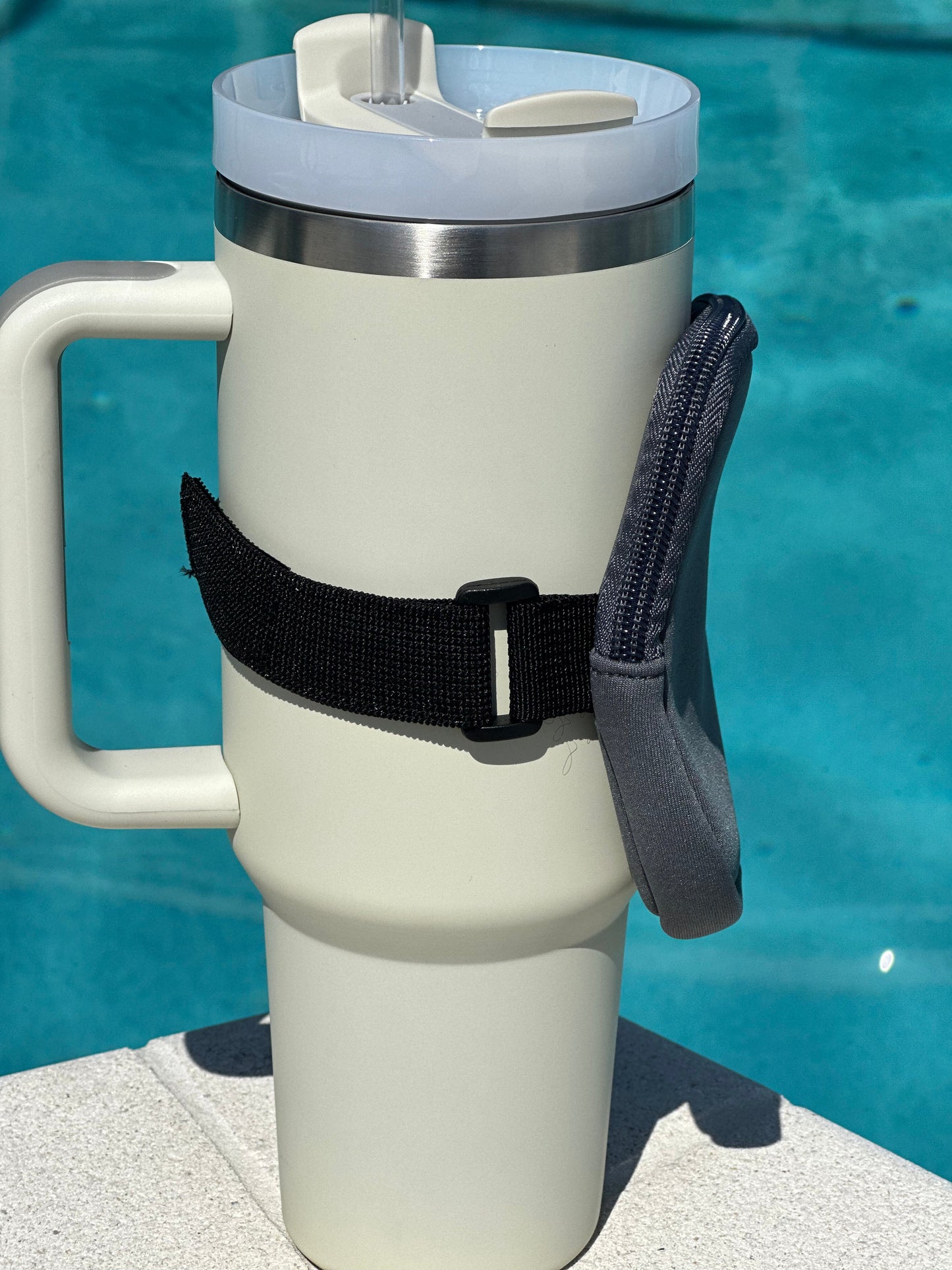 "The Billie" Cup Bag Gray