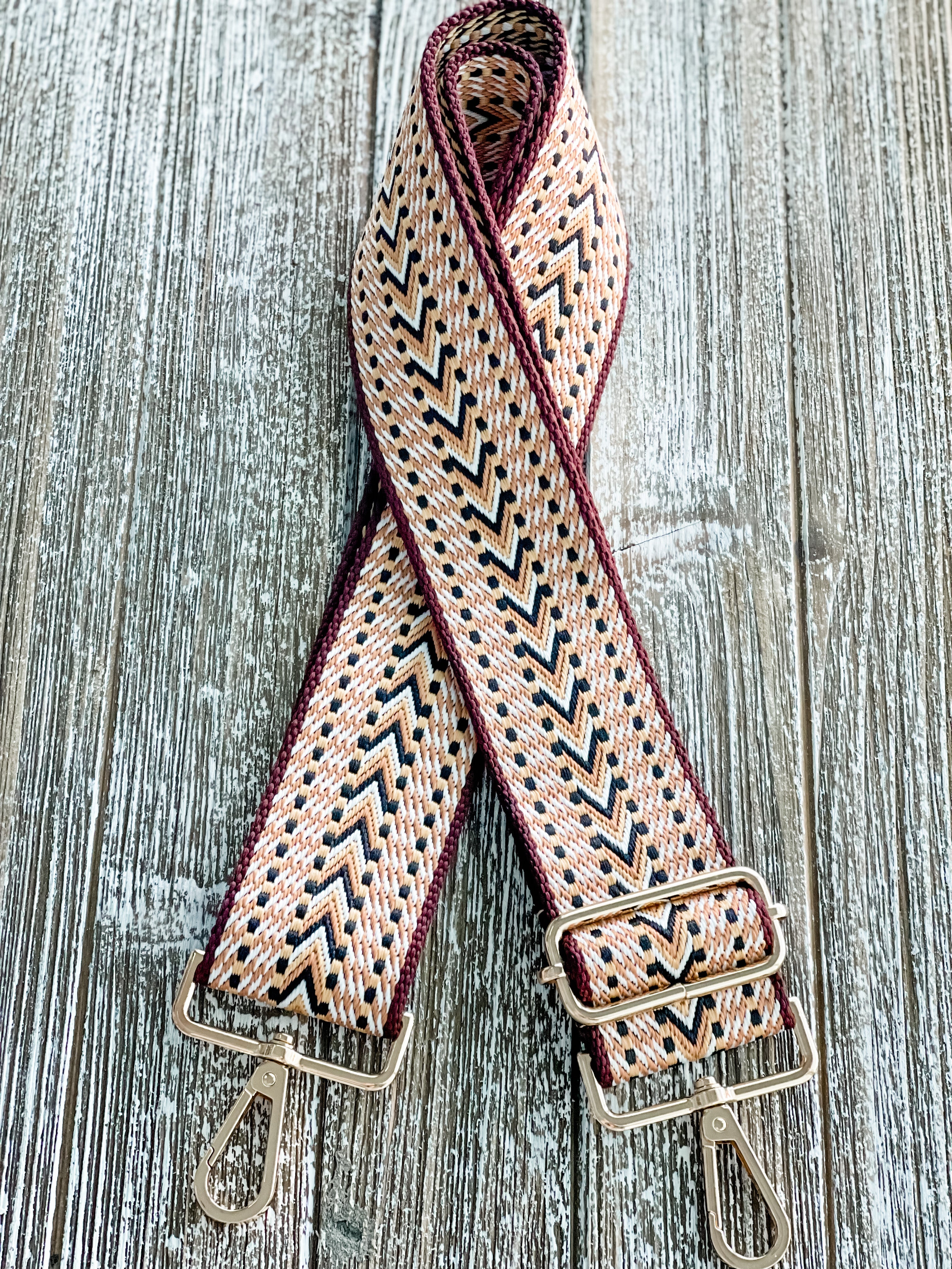 Crossbody Guitar Strap "VIV Honey