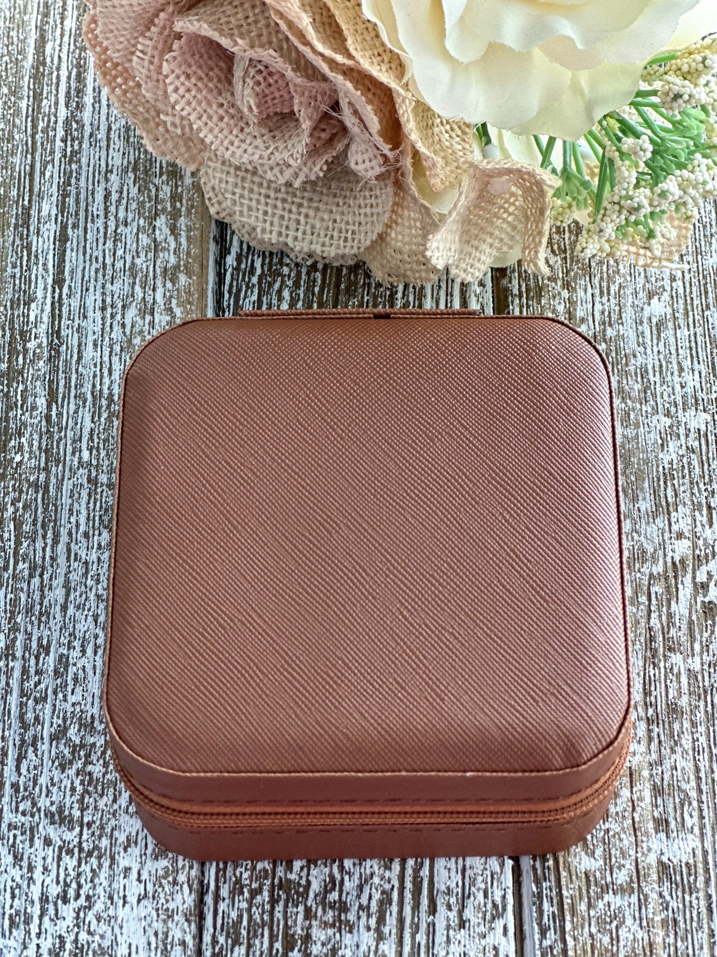 Travel Jewelry Box "Brown"