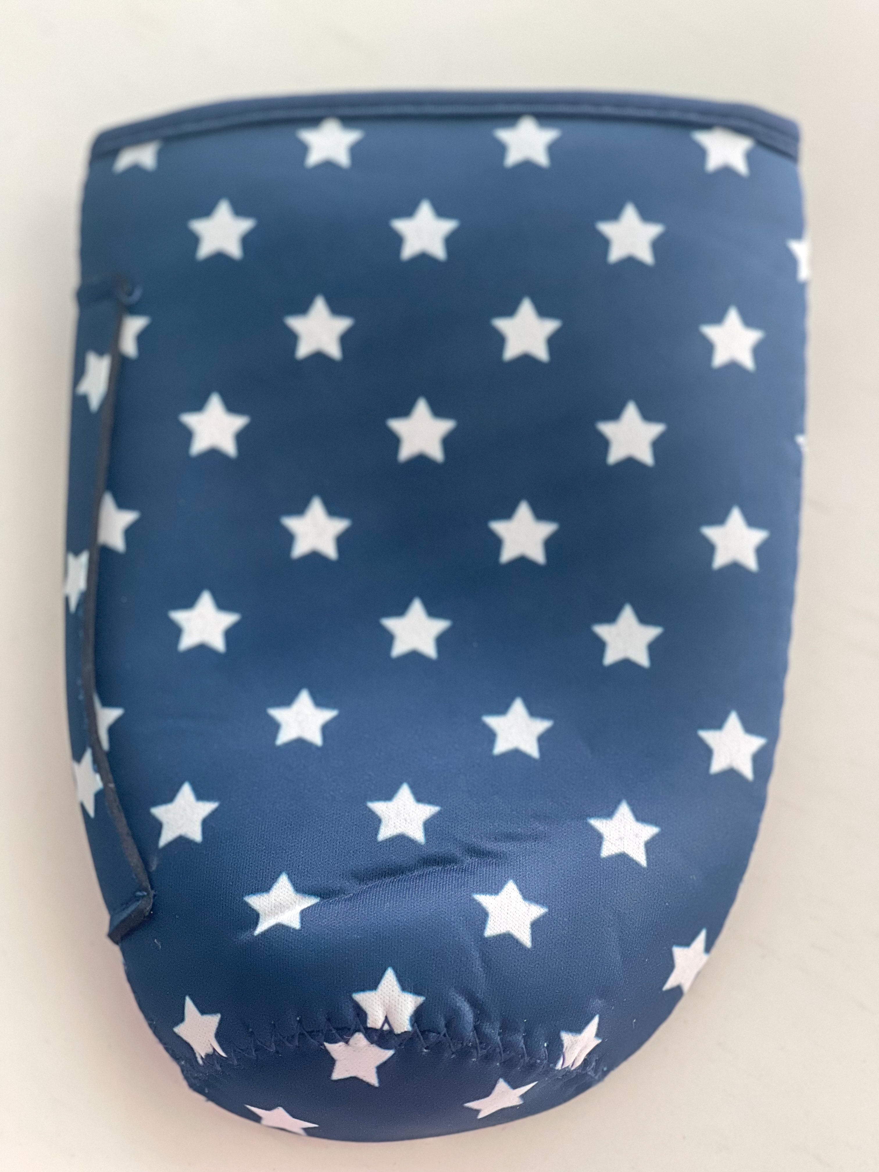 Tumbler Sleeve With Handle "Stars"