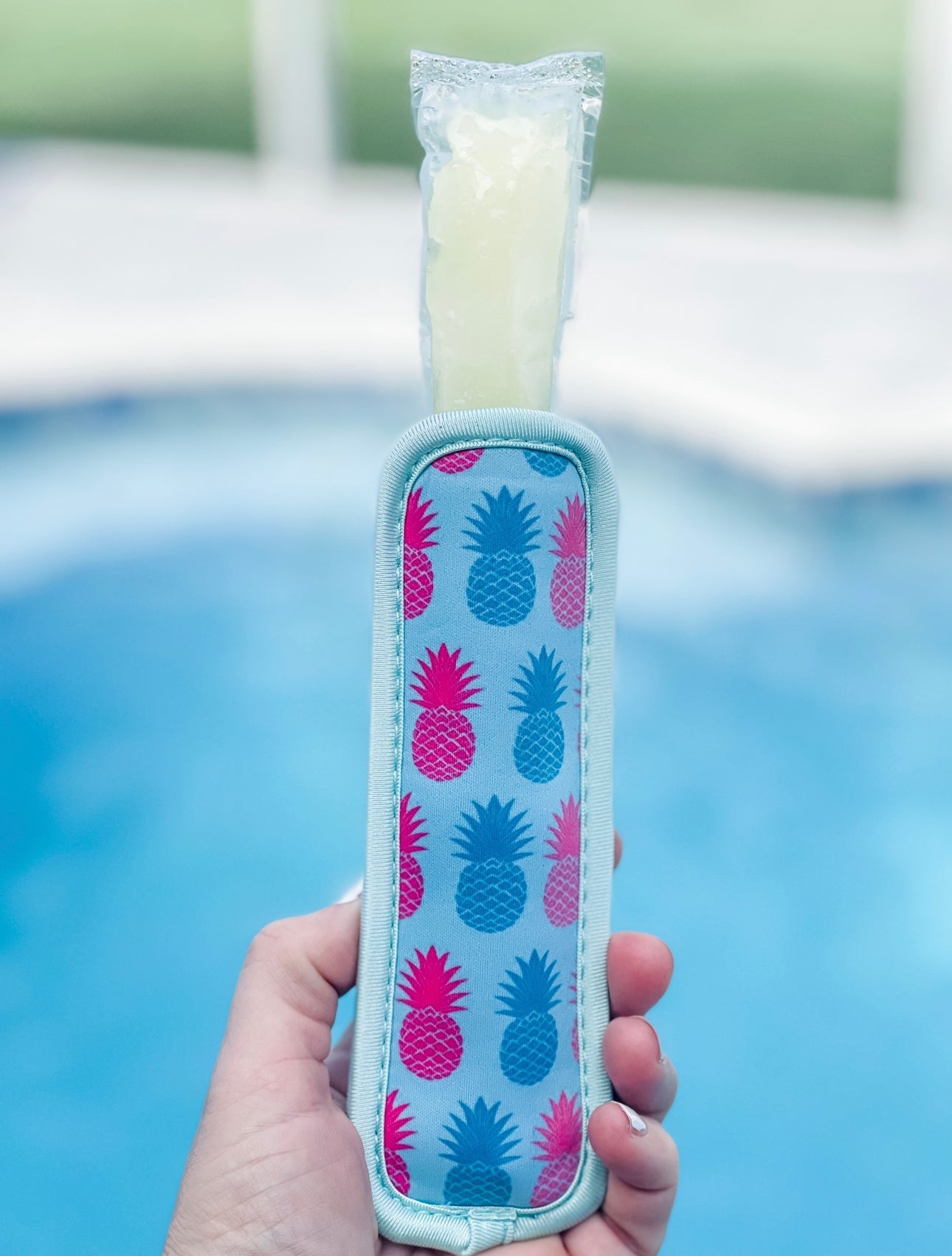 Neoprene Popsicle Holder "Pineapples"
