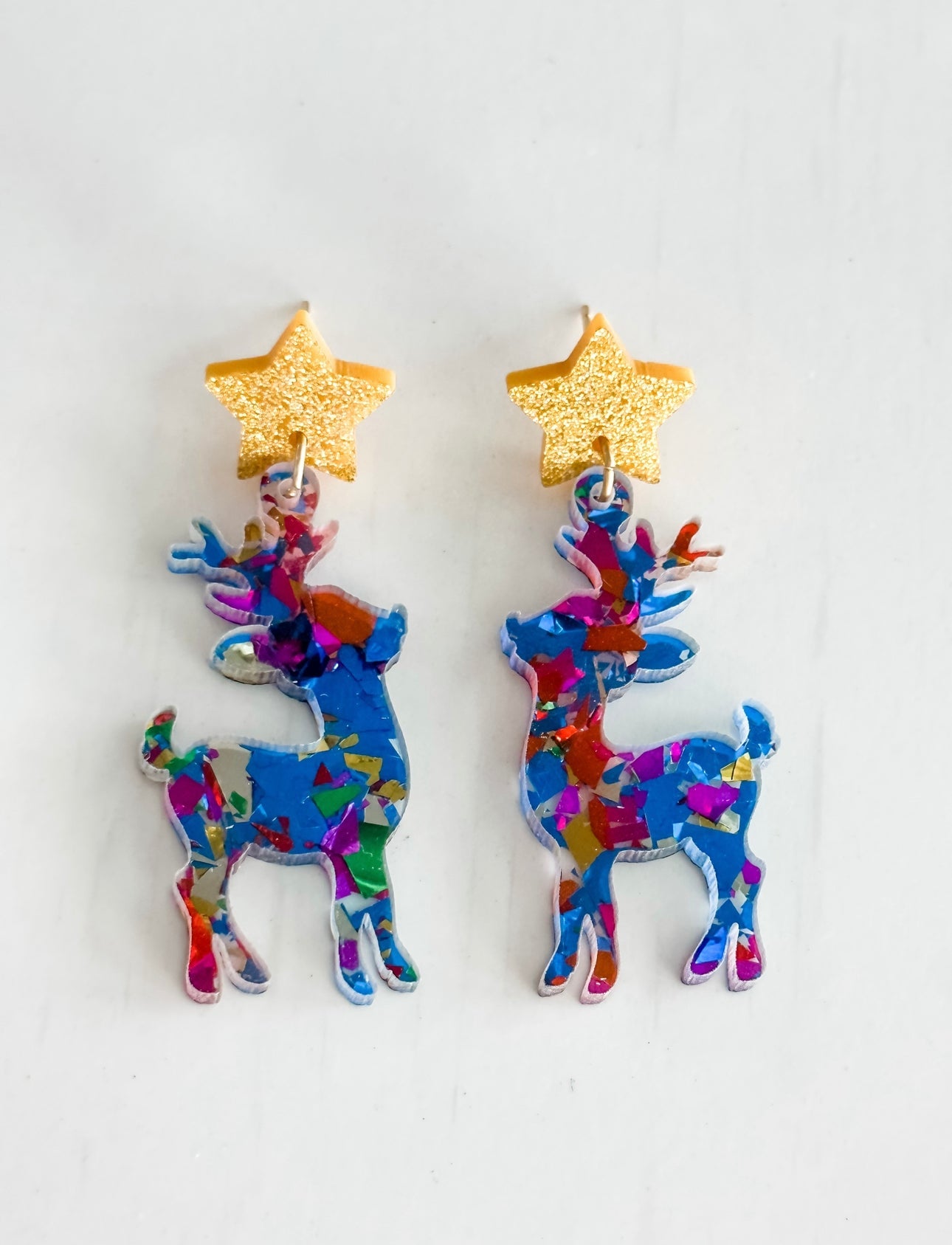 "All That Glitters" Deer Dangles