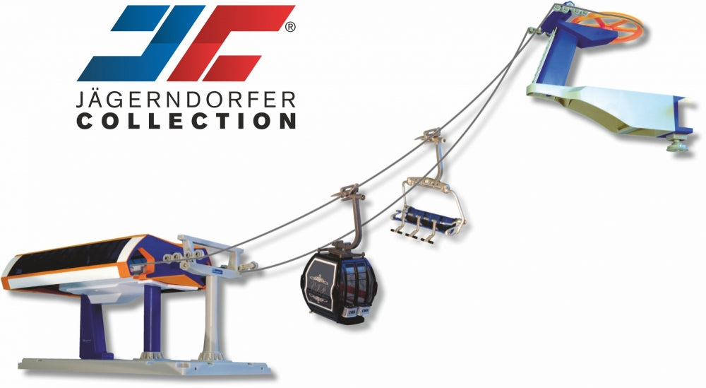 Classic Chairlift Set 1:32 Scale - Black/Red