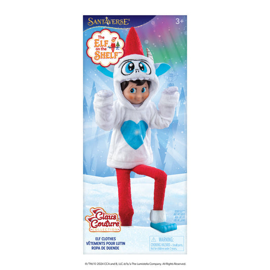 Claus Couture Collection Yeti Hoodie Set