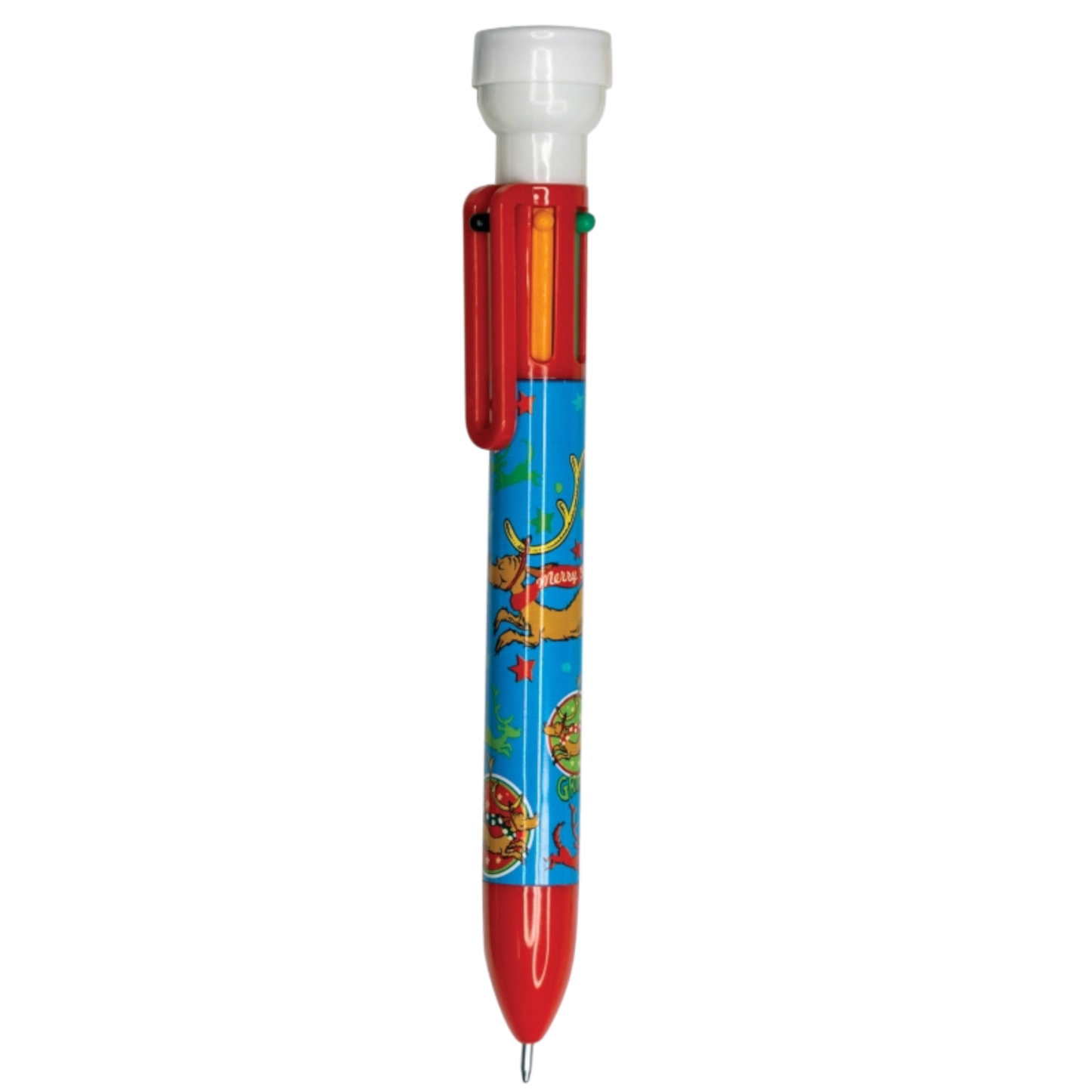 6 Color Pen With Stamper - Max