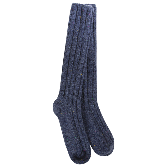 Slub Slouch Crew - Denim Confetti