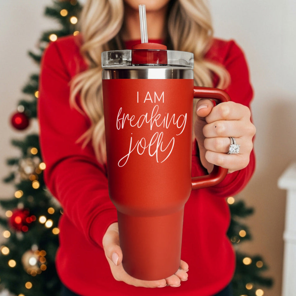 Early Christmas shopping tumbler - I am freaking jolly 40oz red green
Black Friday Christmas tumbler - I am freaking jolly holiday 40oz
Cyber Monday holiday tumbler - I am freaking jolly red green
Top rated Christmas tumbler red green - I am freaking jolly 40oz
Best Christmas tumbler 2025 - I am freaking jolly red green 40oz