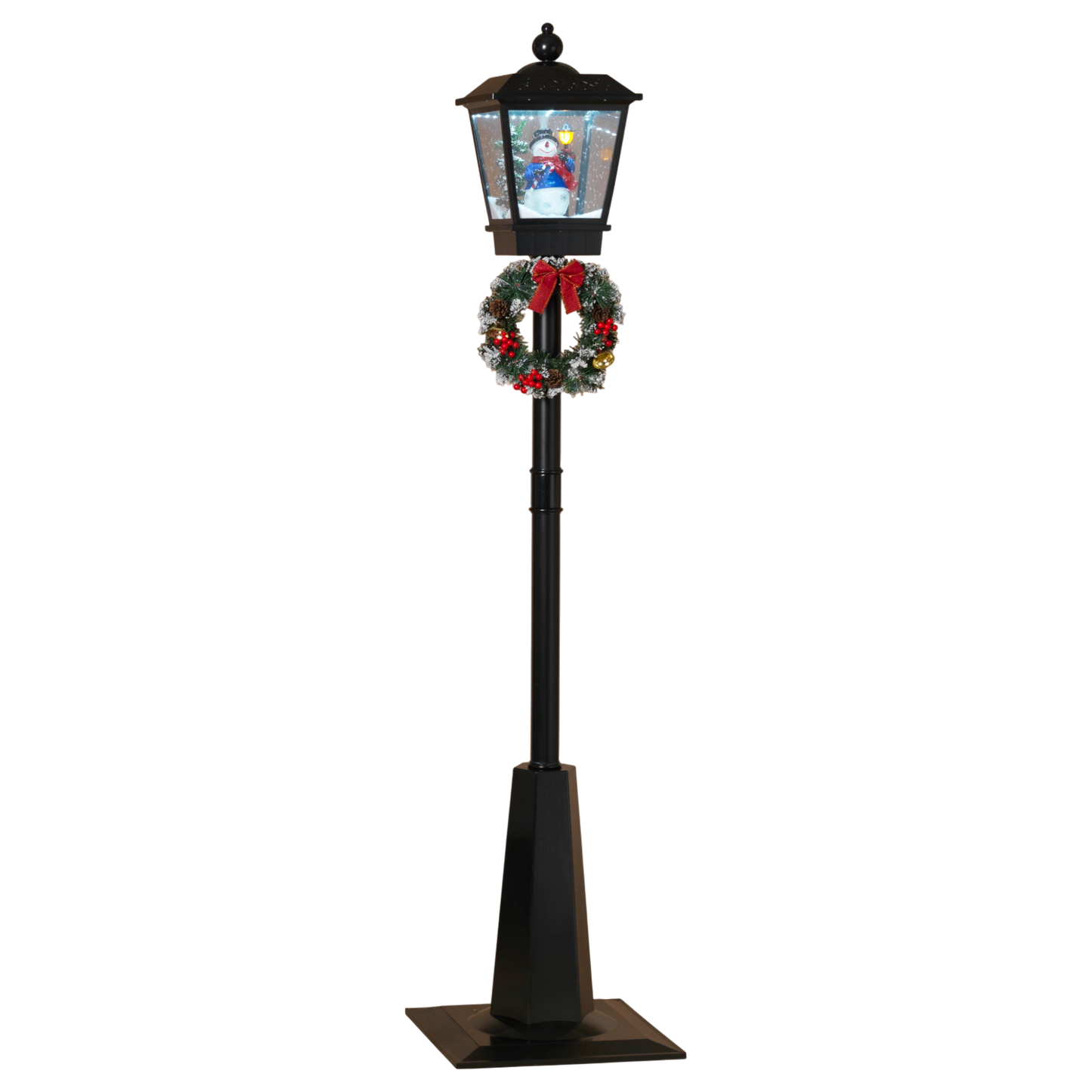 Lighted Musical Snowing Floor Lamp - 70 Inches