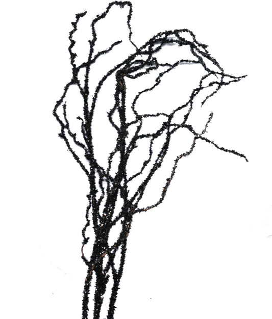 Black Glitter Branch