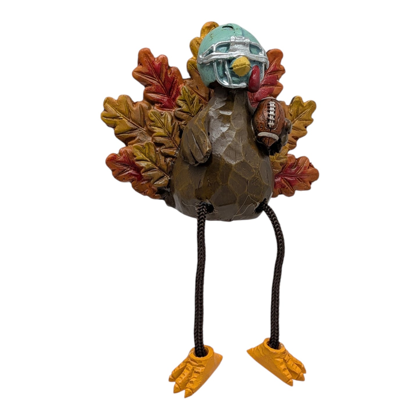 Harvest Football Turkey Shelf Sitter -
