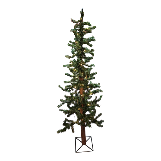 Timber Tree with 50 LED Warm White Fairie Lights - 48"