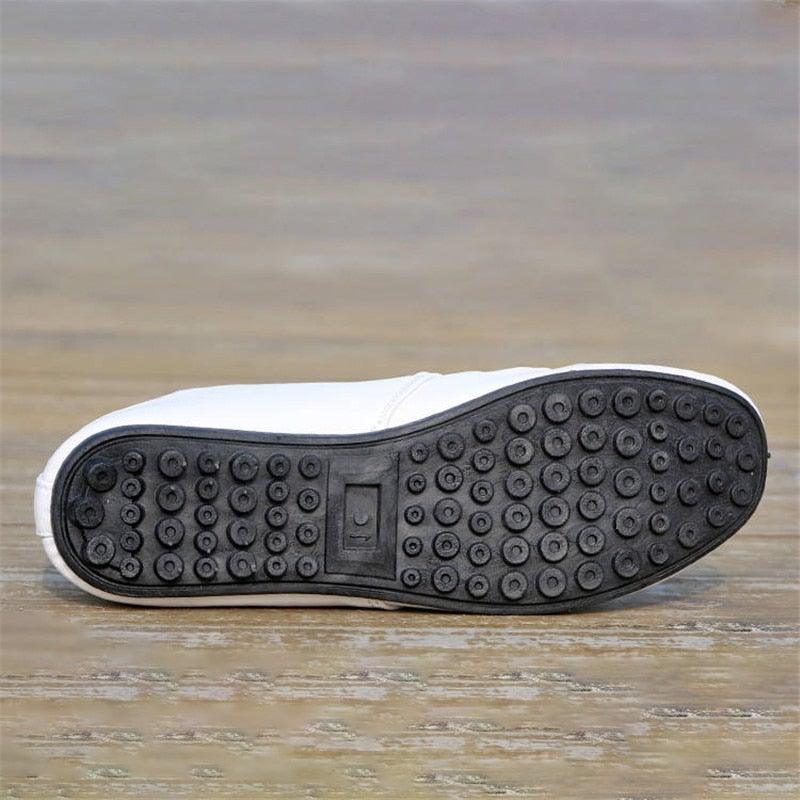 Leather Non Slip Mens Driving Shoes Spring And Autumn Breathable Men's Business Classic Sports Flat Low Sneaker Lace-up Fashion Walking Sneakers