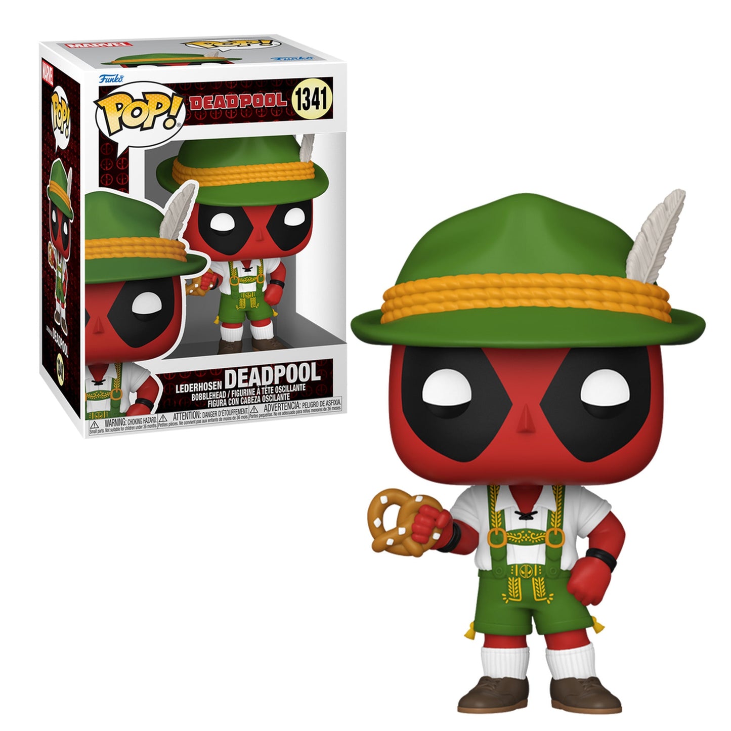 Deadpool in Lederhosen Marvel Funko Pop!