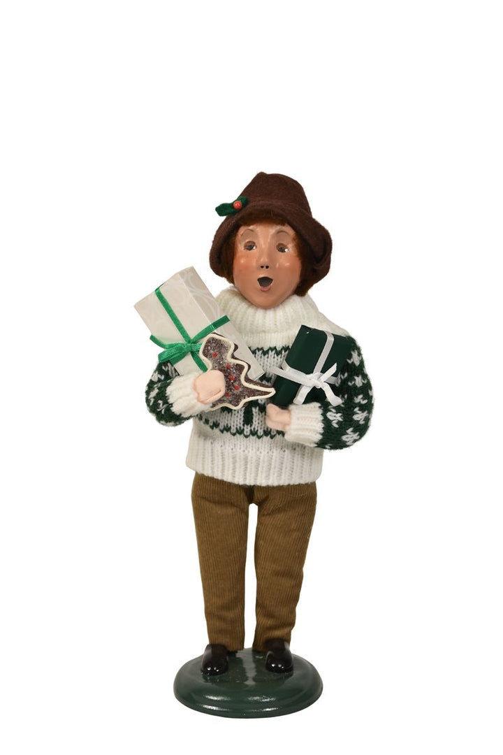 Byers' Choice Shopping Family 2026 -  Boy