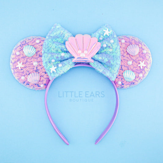 Ariel Pastel Mickey Ears