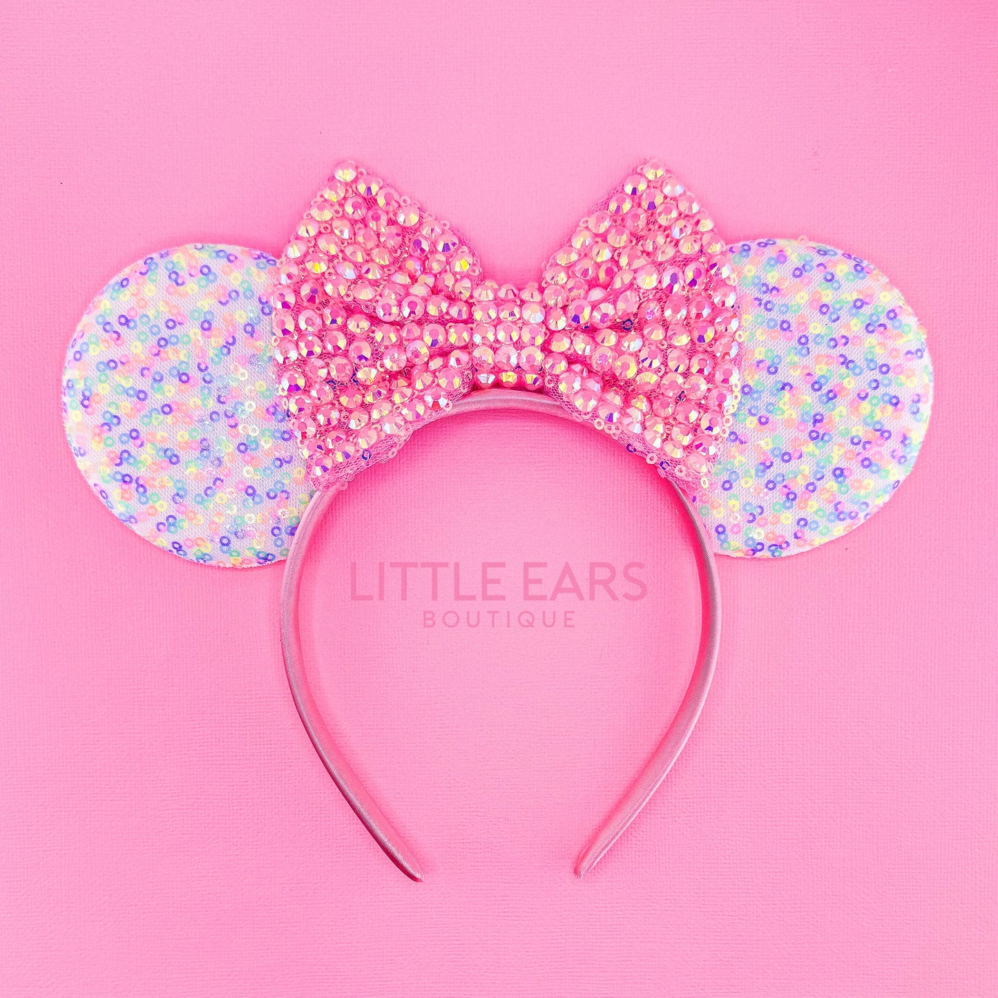 Shiny Confetti Mickey Ears