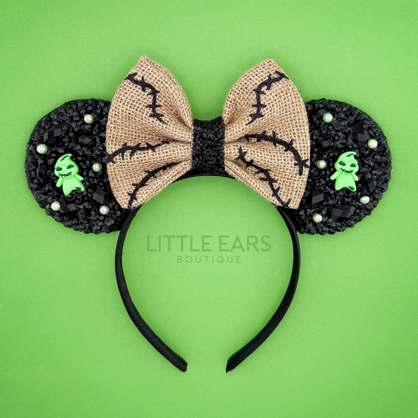 Oogie Boogie Sparkle Mickey Ears