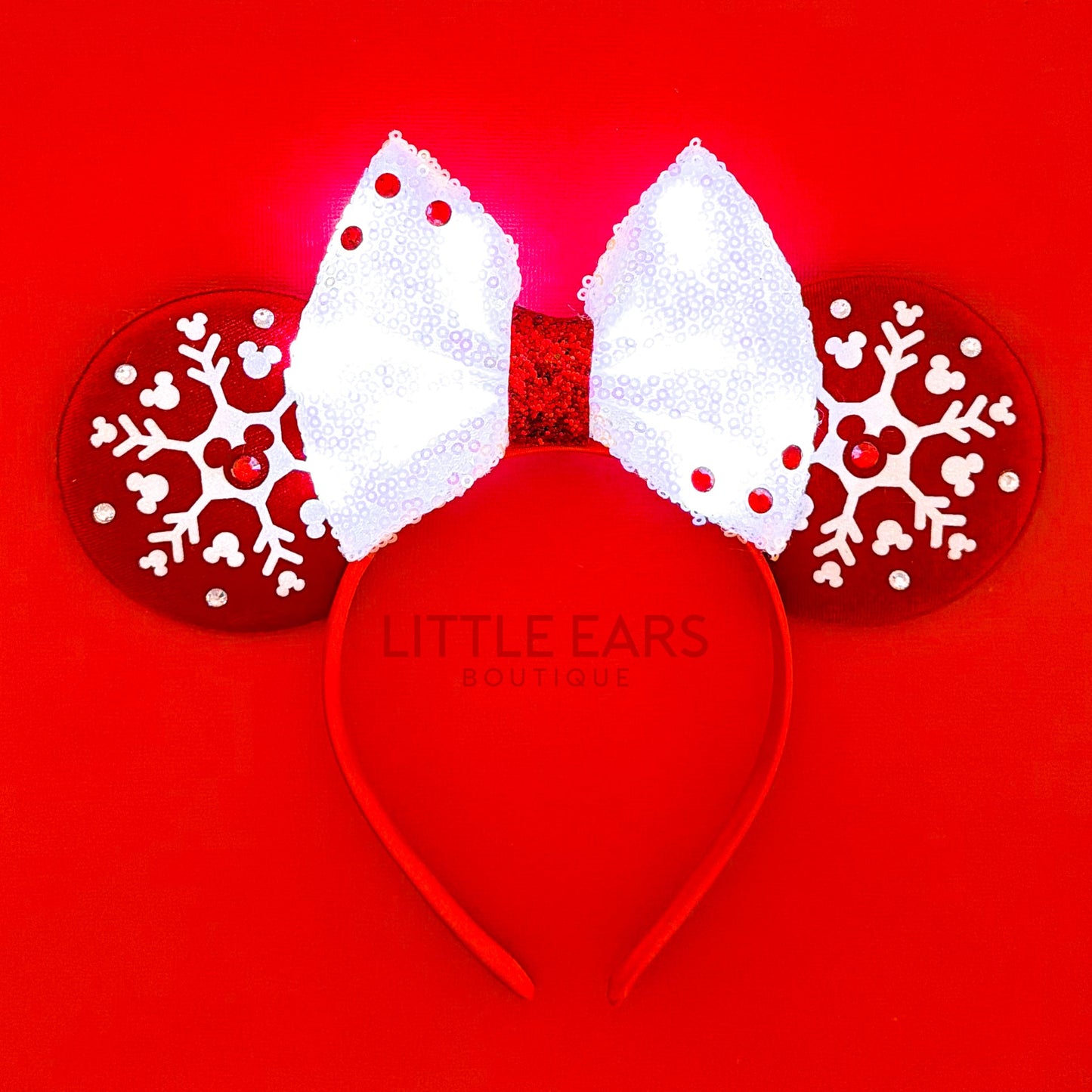 Light Up Snow Christmas Ears