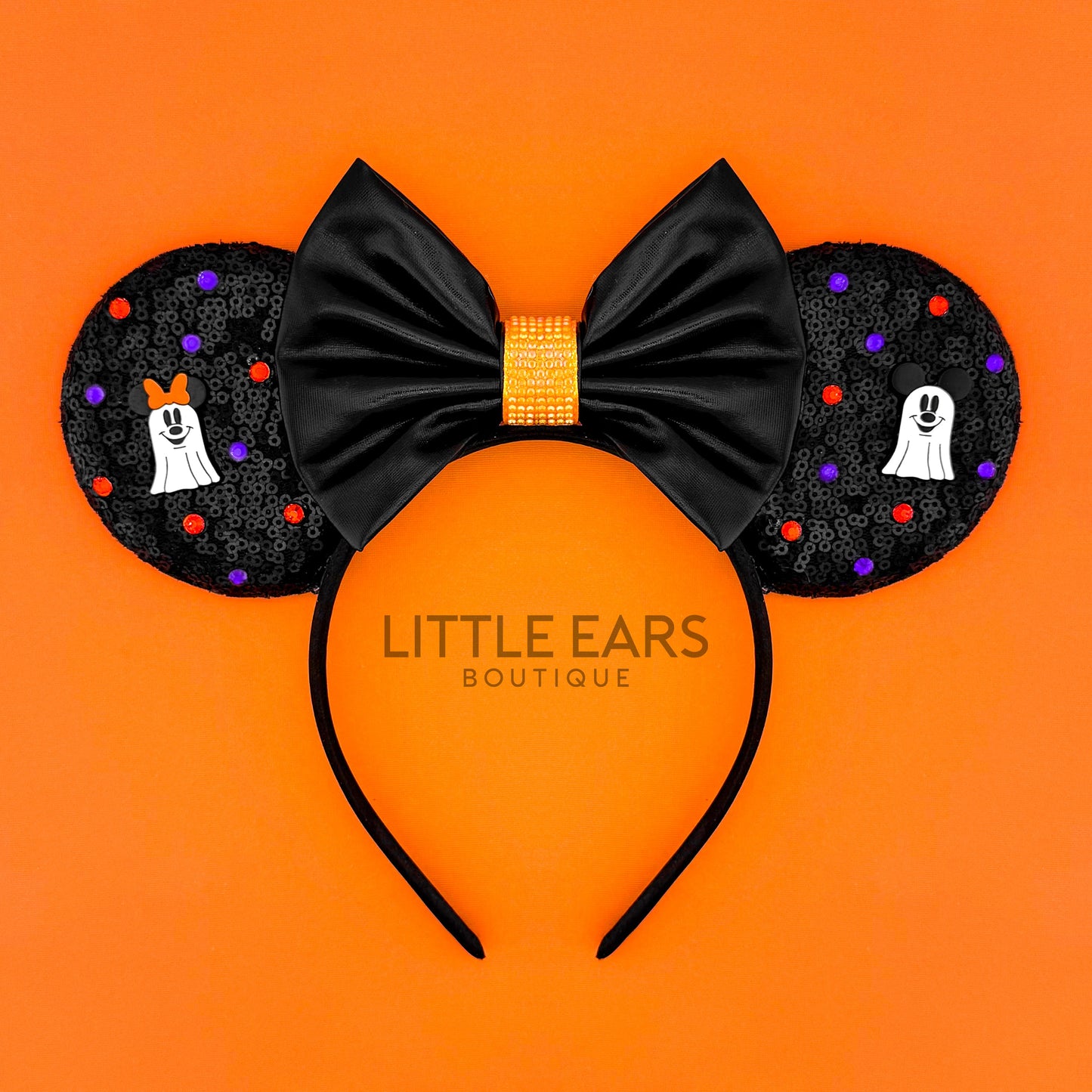 Halloween Ghost Charms Mickey Ears