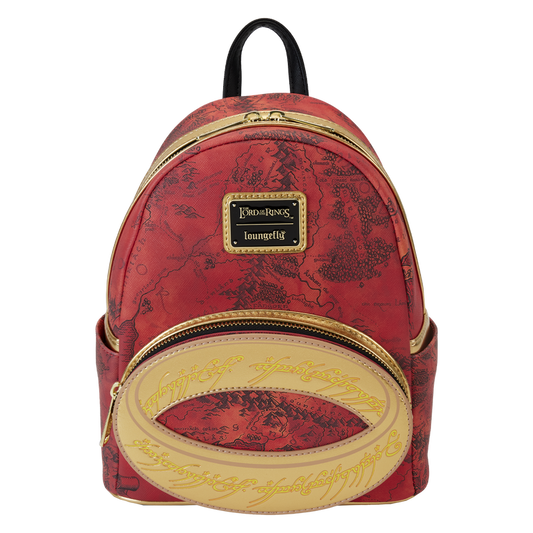 Lord of the Rings The One Ring Loungefly Mini Backpack
