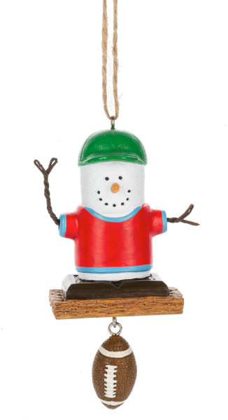 S'mores Sport Ornament - Football