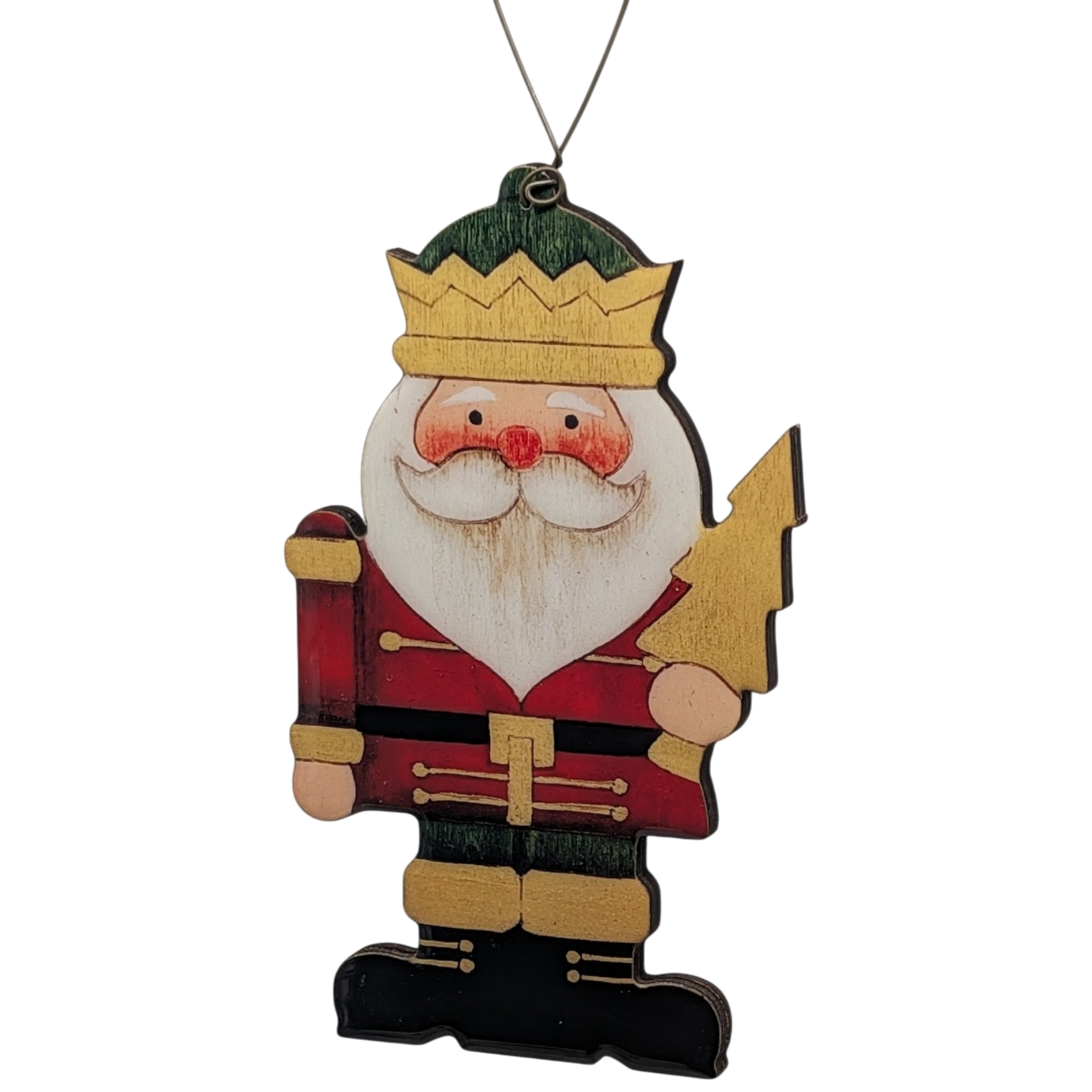 Royal Santa Nutcracker King Ornament