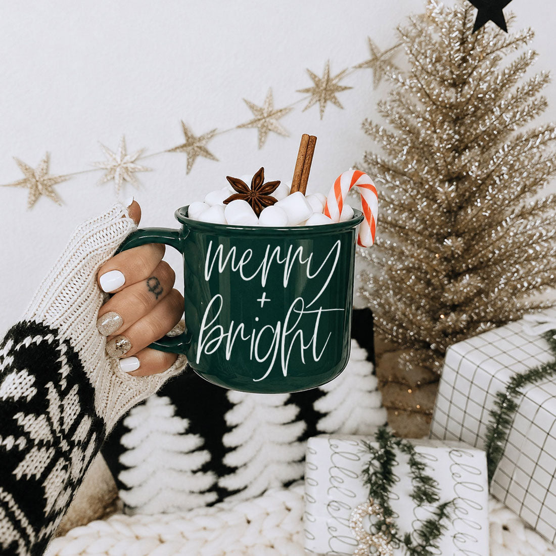 Christmas shelf decor
Christmas farmhouse mug display
cozy holiday home accessories
festive Christmas accessories
holiday table decor mug
cozy Christmas morning coffee mug
Christmas tree coffee cup photo
holiday mug by Christmas tree
Christmas lights coffee mug aesthetic
festive hot chocolate cup
Holiday mug for warm Christmas drinks and cozy decor
Christmas ceramic coffee cup with Merry + Bright lettering