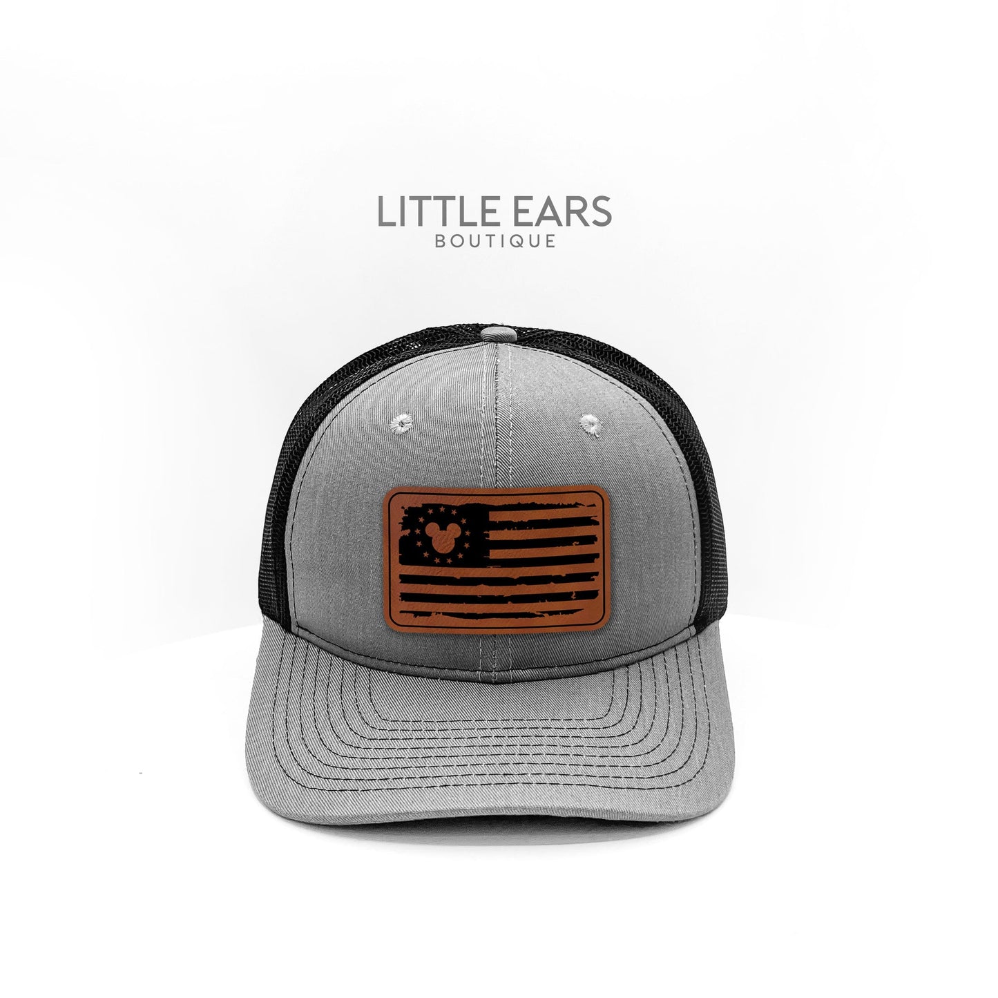 Mickey American Flag Trucker Hat