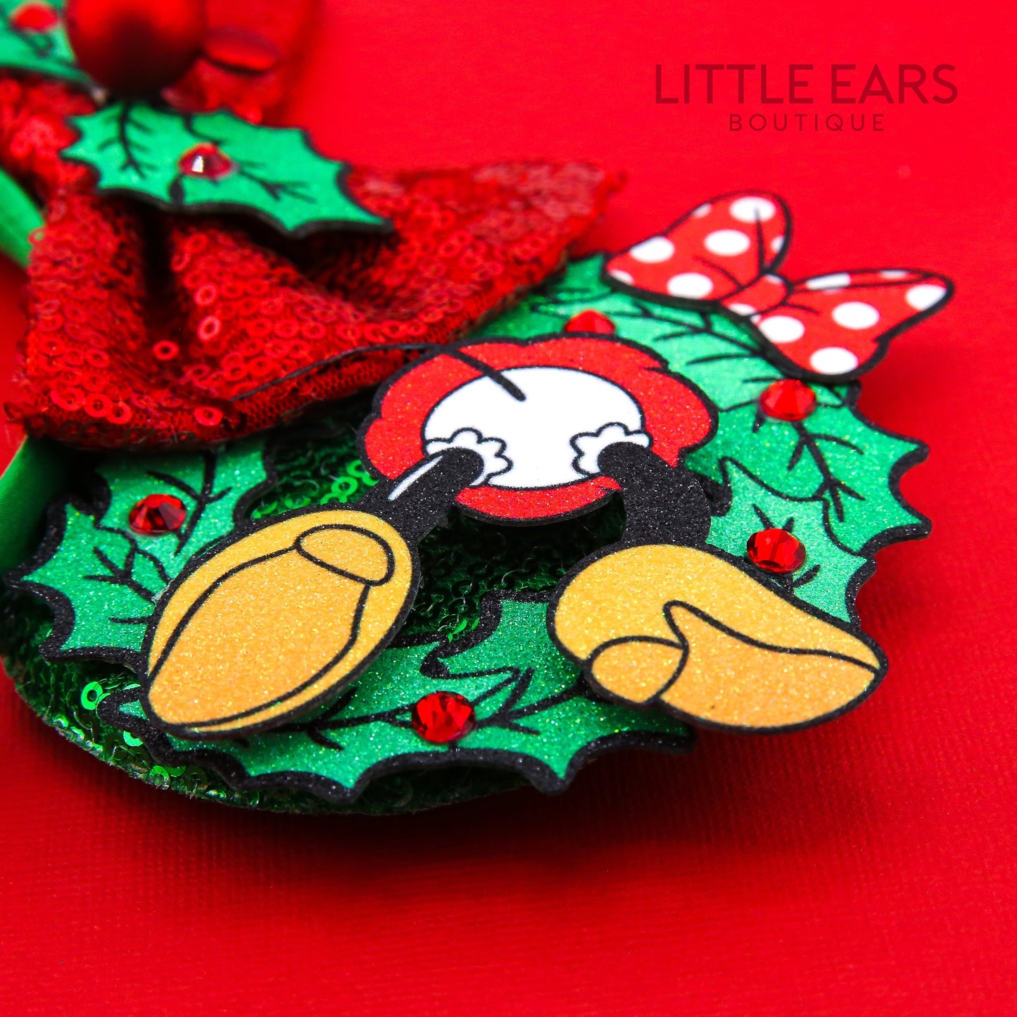 Mickey & Minnie Christmas Ears