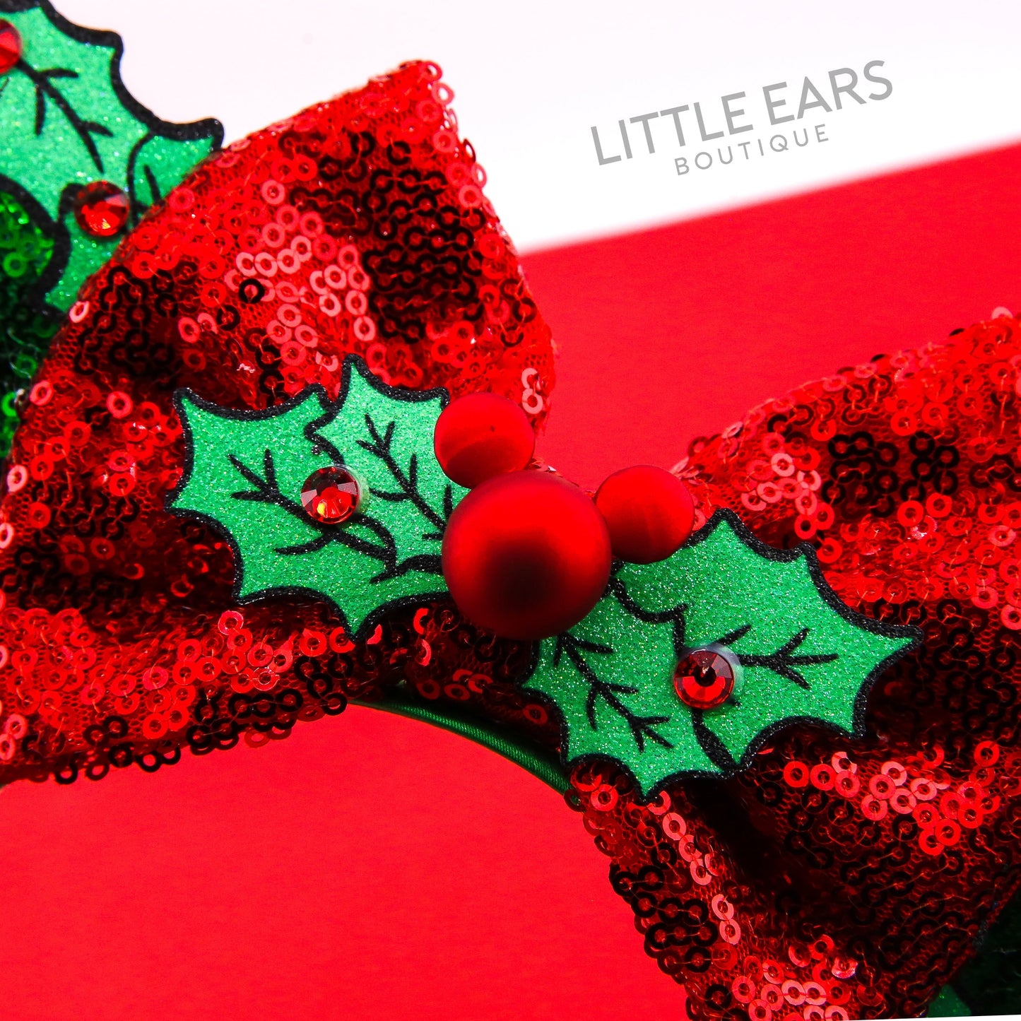 Mickey & Minnie Christmas Ears