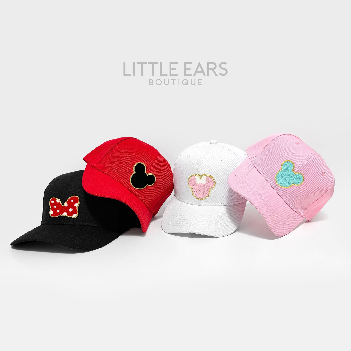 Mickey & Minnie Patches Hat