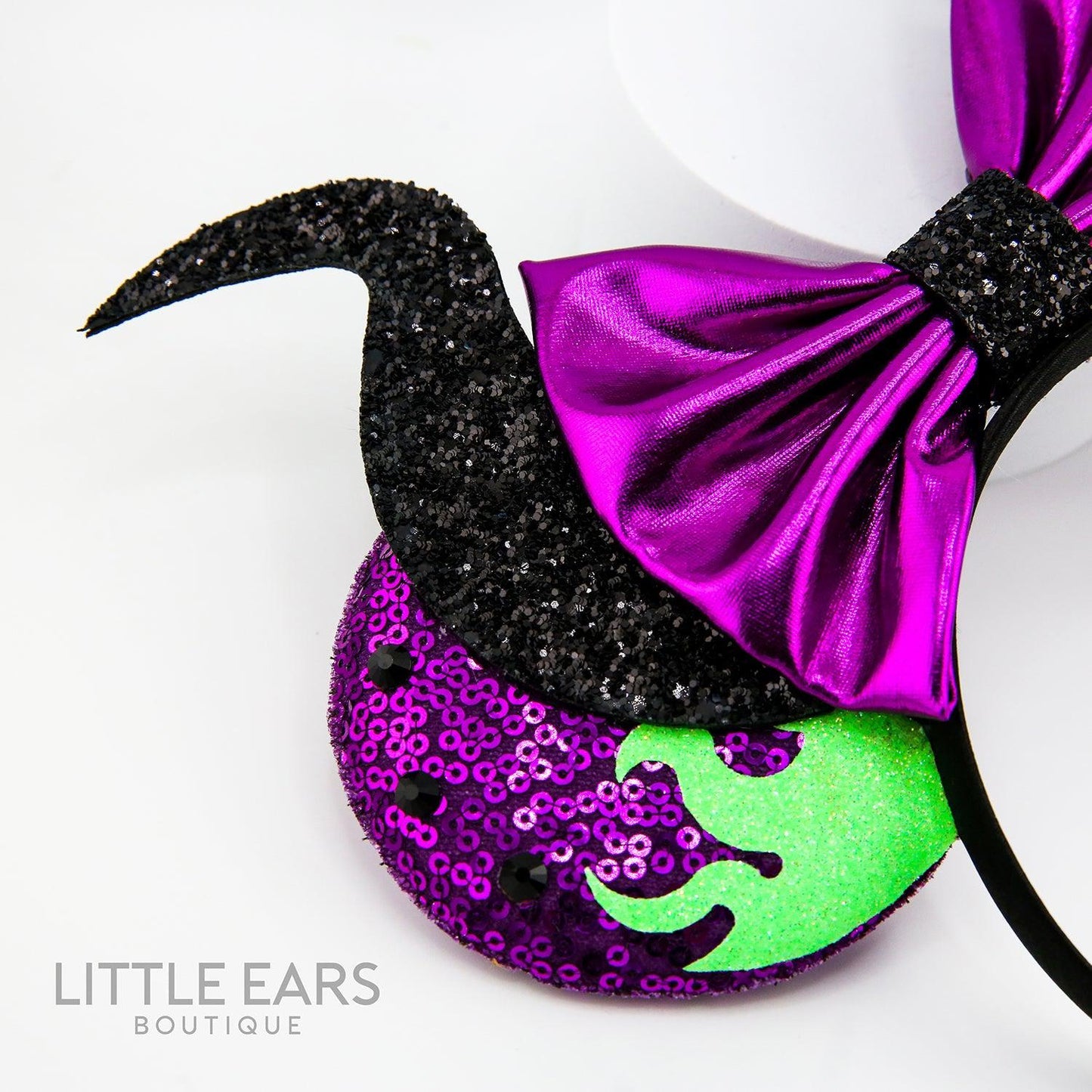 Mistress of All Evil Glitter Mickey Ears