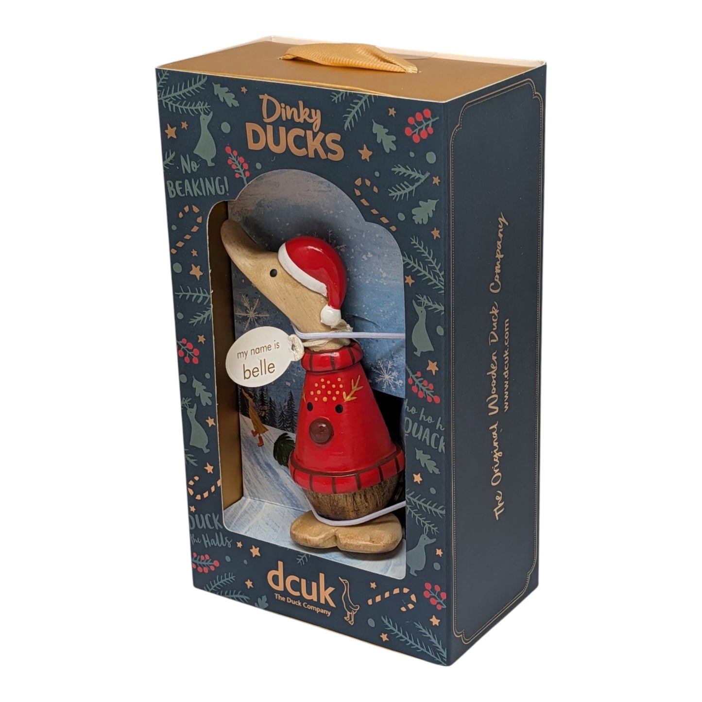 Dinky Duck Wearing an Ugle Sweater - Belle