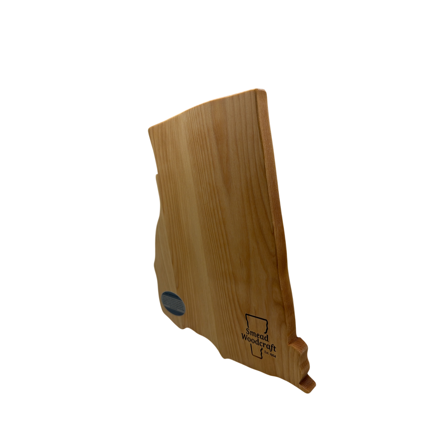 Vermont Artisan  Shape Of Rhode Island  Cutting Board