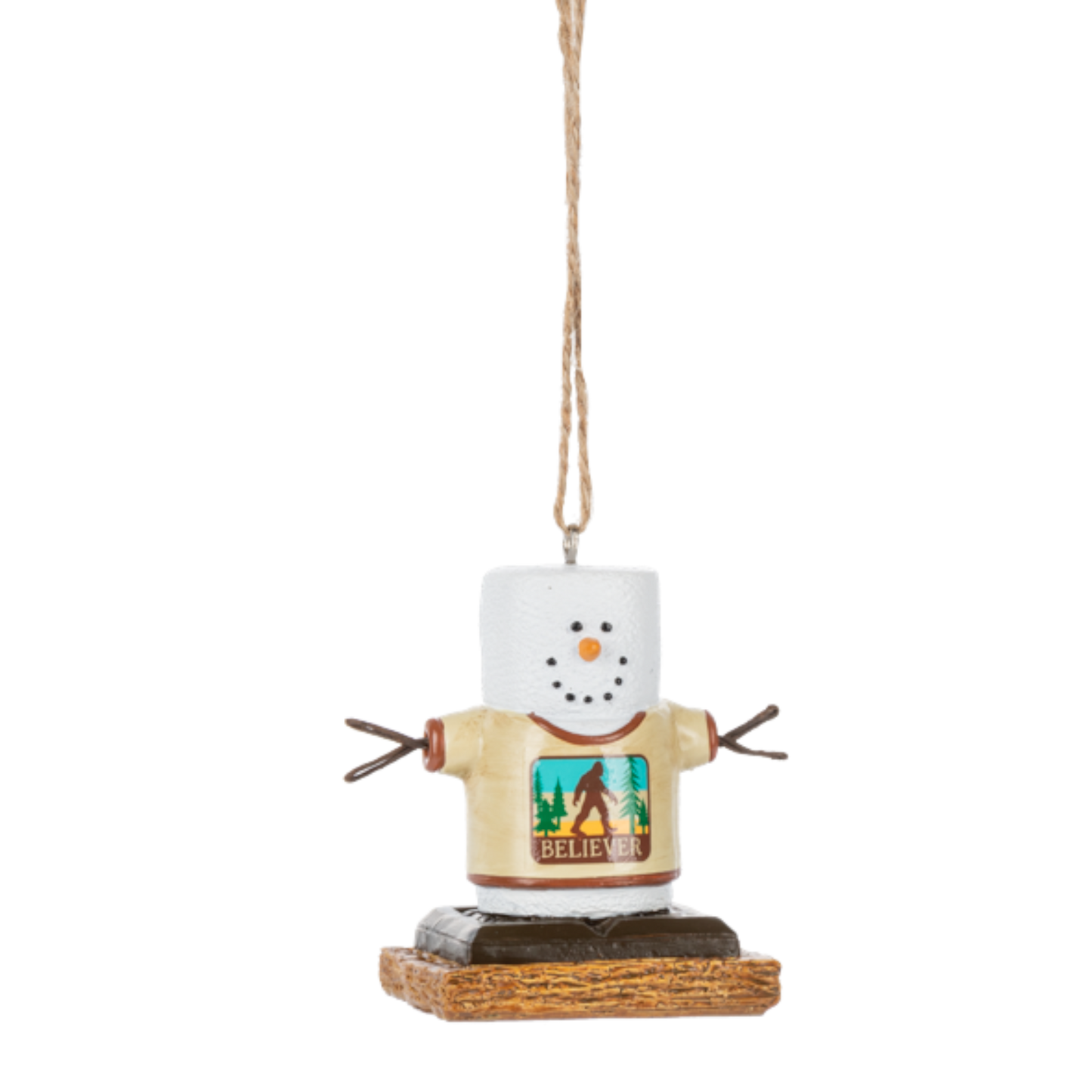 S'mores Shenanigans - Bigfoot Believer Ornament
