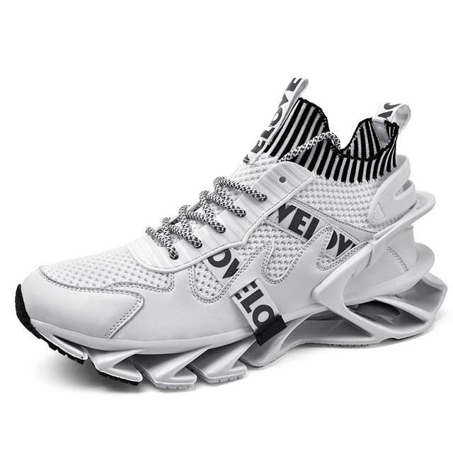 New Running Sneakers High Quality Breathable Mesh Sneakers For Jogging Walking Athletics Trainer Sports Men's Running Shoes Non Slip Athletic Tennis Walking Sneakers