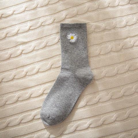 Combed Out Of Pure Cotton Socks Autumn Cute Japanese Harajuku Planet Magic Array Embroidery Long Socks Korean Style Kawaii Girls Socks For Men And Women