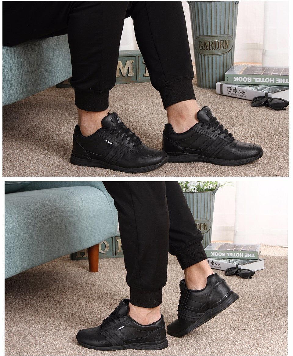 New Stylish Mens Walking Shoes Lace Up Sport Outdoor Jogging Athletic Shoes Comfortable Sneakers Running Lace Up Athletic Sneakers Outdoor Walking Mens Comfortable Fashion Design