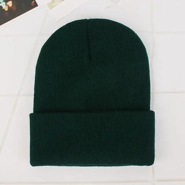 New Winter Hats for Women Men Beanies Knitted Solid Cool Hat Girls Autumn Female Beanie Warm Bonnet Casual Cap For Winter  Knitted Autumn Winter Cap Warm Elastic Winter Women and Men Hat