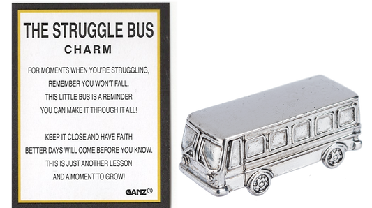 Struggle Bus Charm - A Reminder of Perseverance