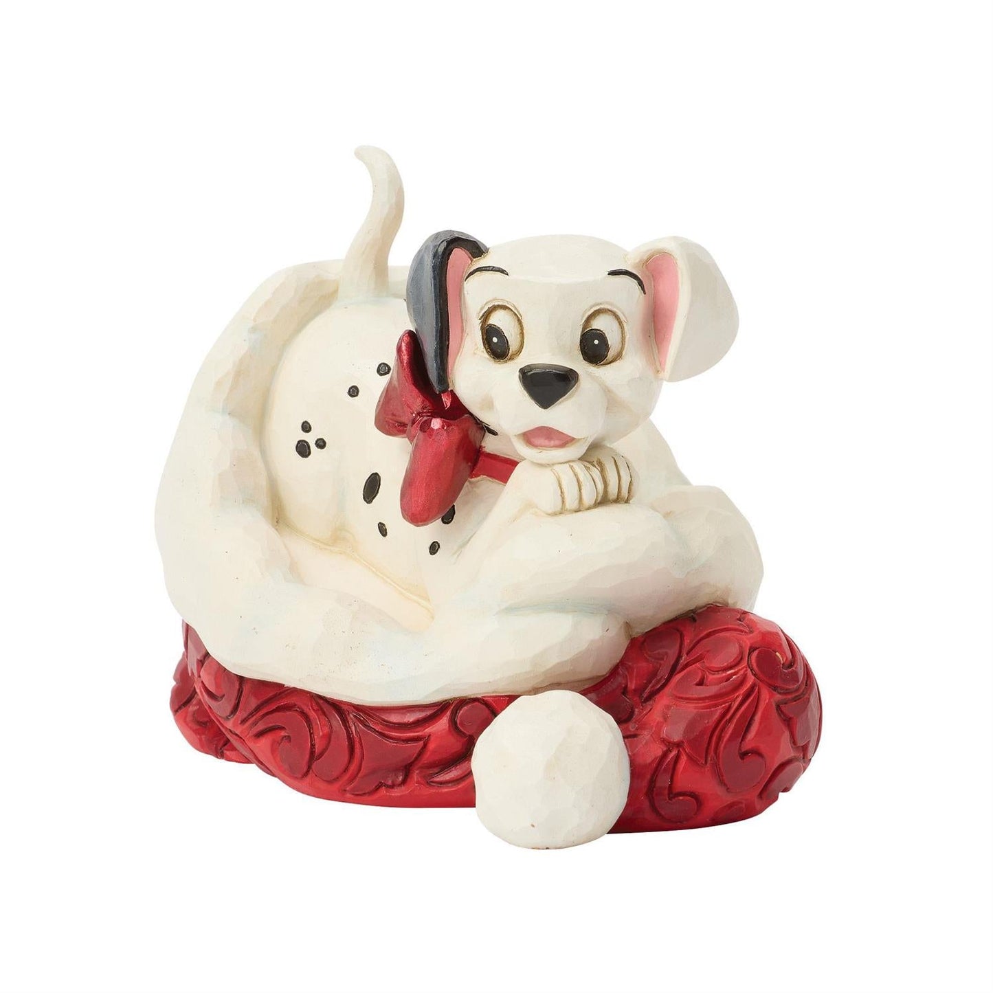 Christmas Wishes - Dalmatian Santa Hat Figurine