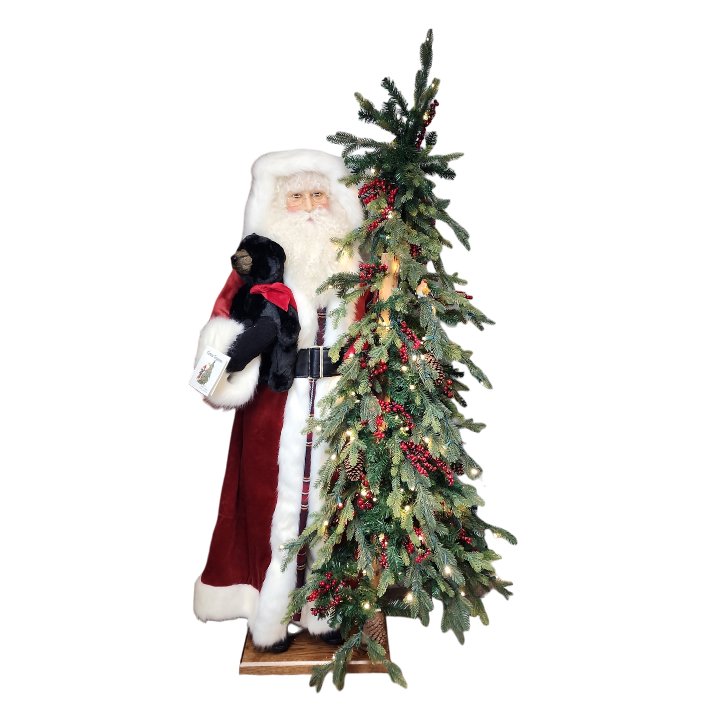 Father Christmas - Tartan Treasures - 57 Inch
