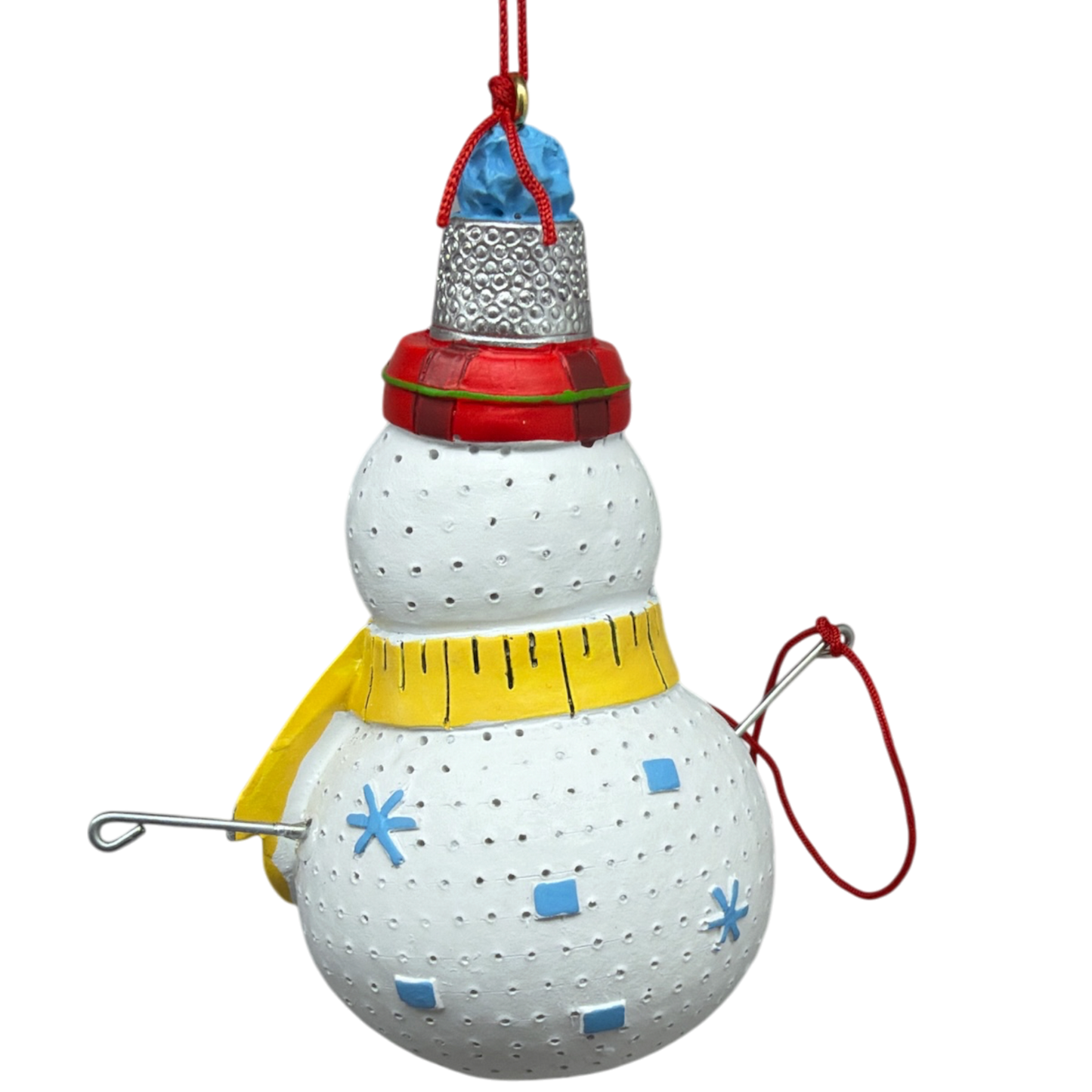 Snowman Sewing Ornament