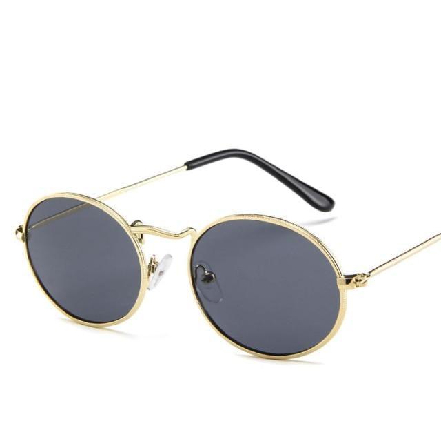 Oval Sunglasses Vintage Retro Sunglasses Designer Glasses for Women Men Oval Shape Sunglasses For Women/Men  Popular Luxury Round Shape  Sunglasses
