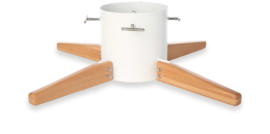 Timber Christmas Tree Stand - Medium - White