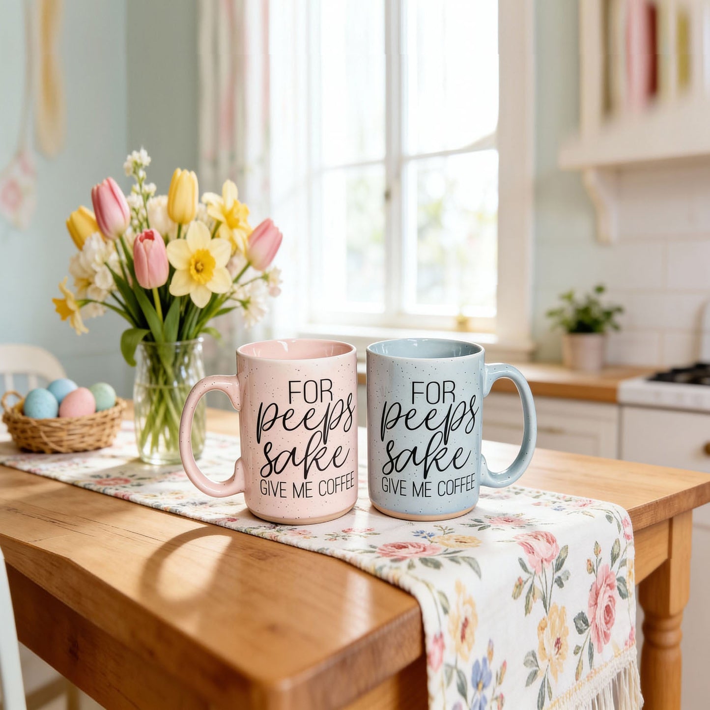 Imperfect Easter Mugs (Read Description)