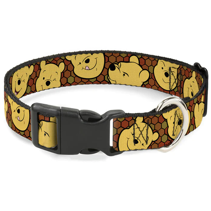 Winnie the Pooh Nylon Buckle Dog Collar