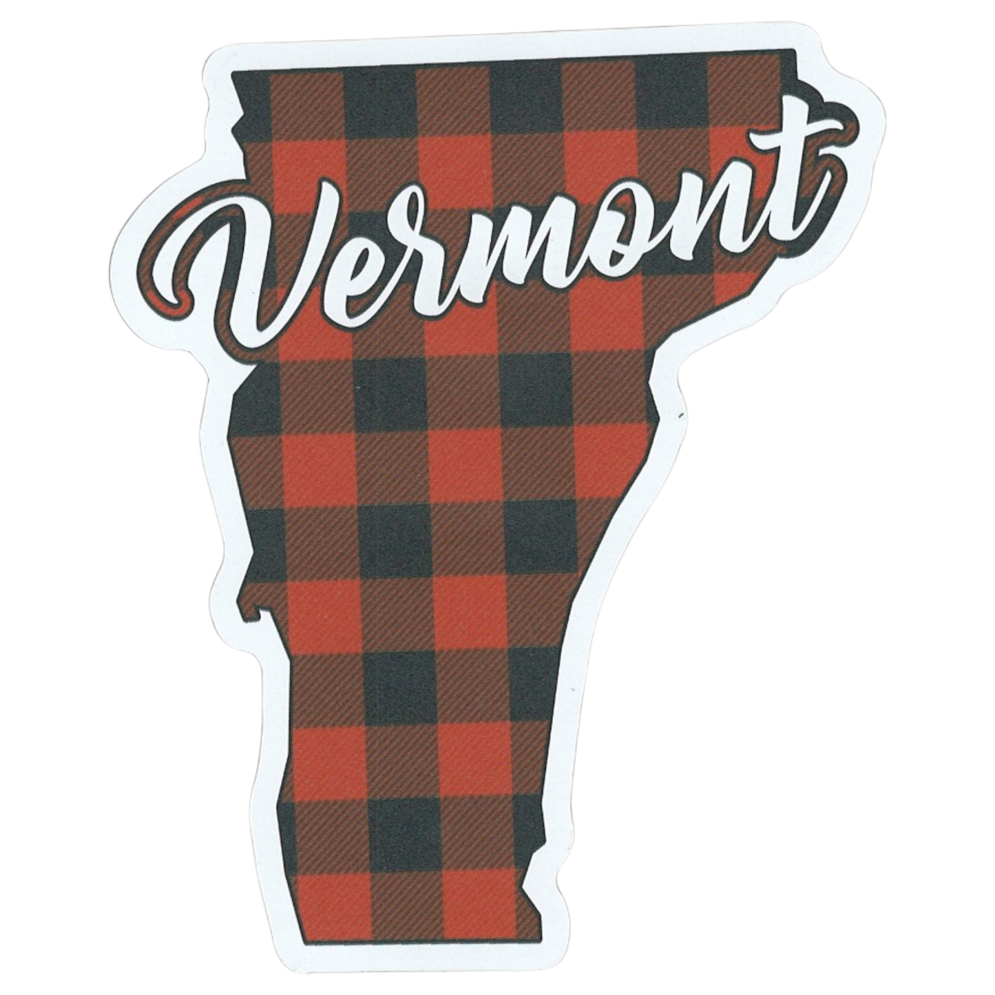 Large Flex Magnet - Vermont State Plaid