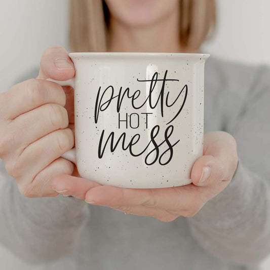 Funny Coffee Mug Quotes - Pretty Hot Mess Express Mug