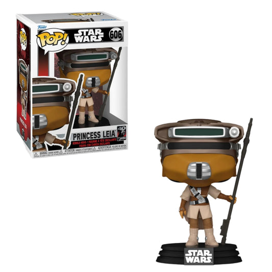 Star Wars Princess Leia Boushh Return of the Jedi 40th Anniversary Funko Pop! #606